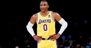 Russell Westbrook Hopeful Of Friday Return, Lakers To Take Hamstring Injury 'Day-To-Day'