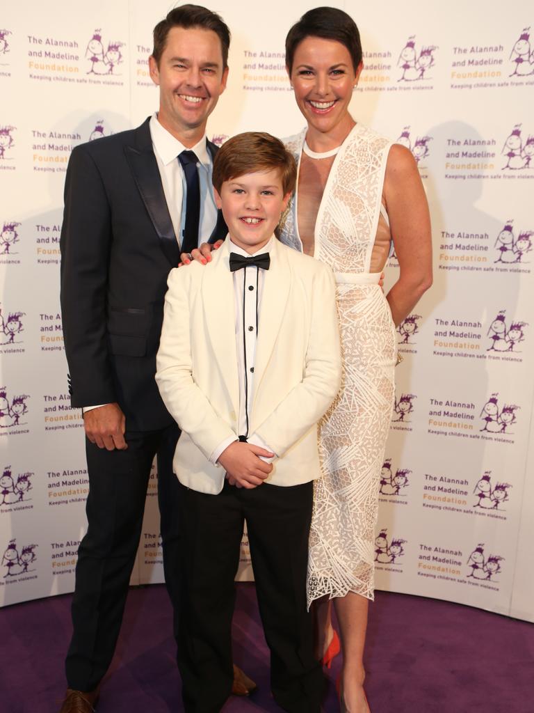 Starry Starry Night. Todd, Beau and Natasha Woodbridge. Picture By Julie Kiriacoudis