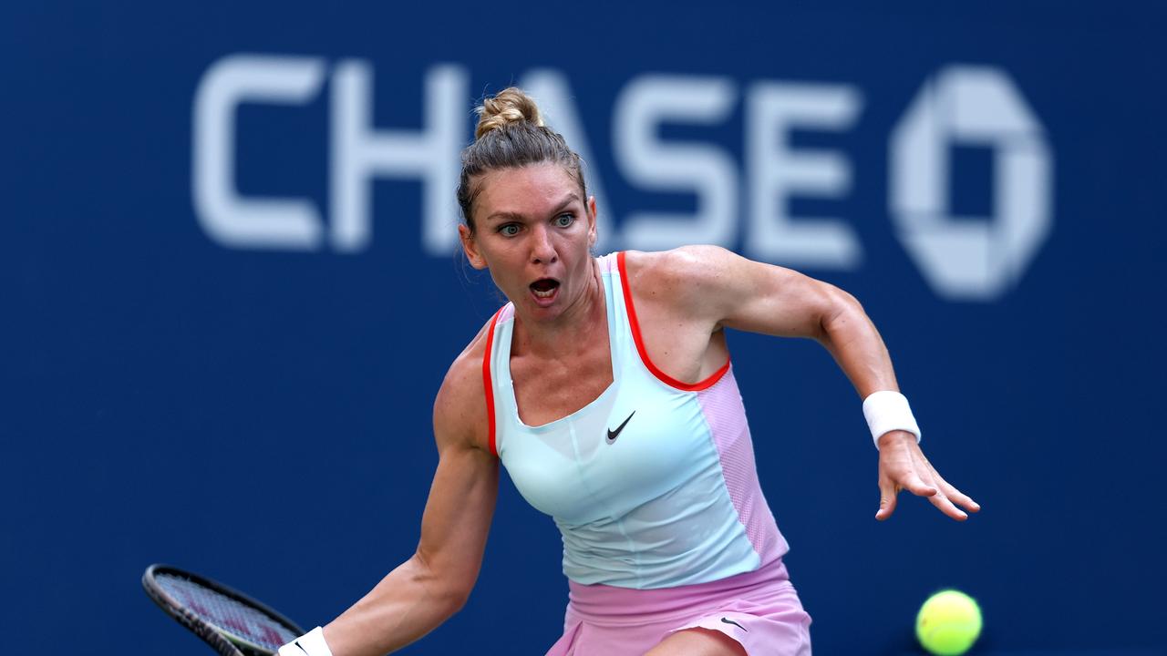 Simona Halep lost on Day One of the 2022 US Open. Picture: Julian Finney