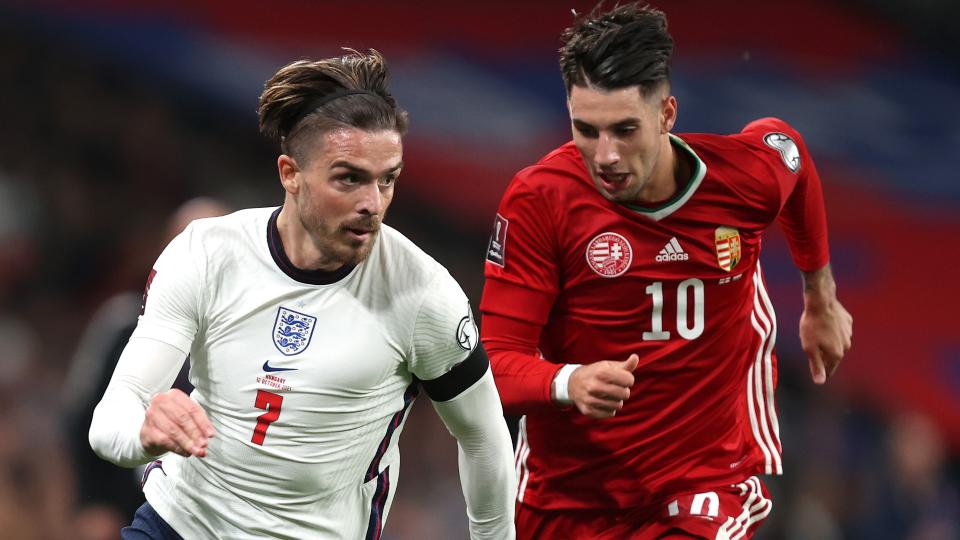 Jack Grealish, Dominik Szoboszlai, England vs Hungary