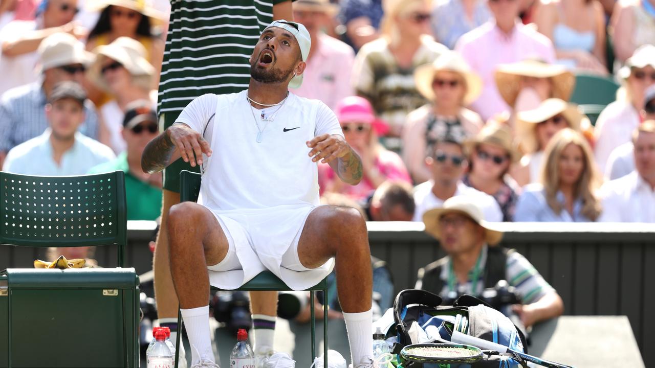 Kyrgios had never been to a grand slam final before. Photo by Clive Brunskill/Getty Images