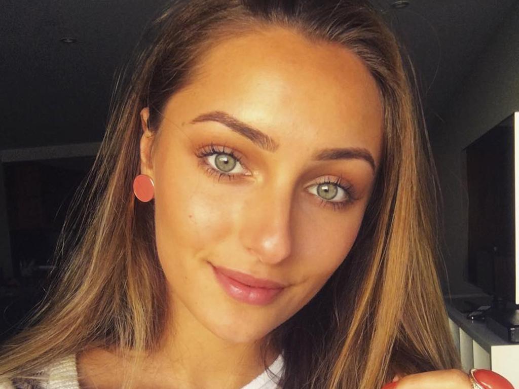 Kyrgios has been accused by police of assaulting his ex-girlfriend Chiara Passari (pictured). Pic Facebook.