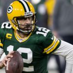 Aaron Rodgers Misses Practice With Knee Injury