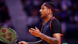 ‘Let’s just talk about that’: Demon rattled by questions after Kyrgios quits Aussie team for $15m event